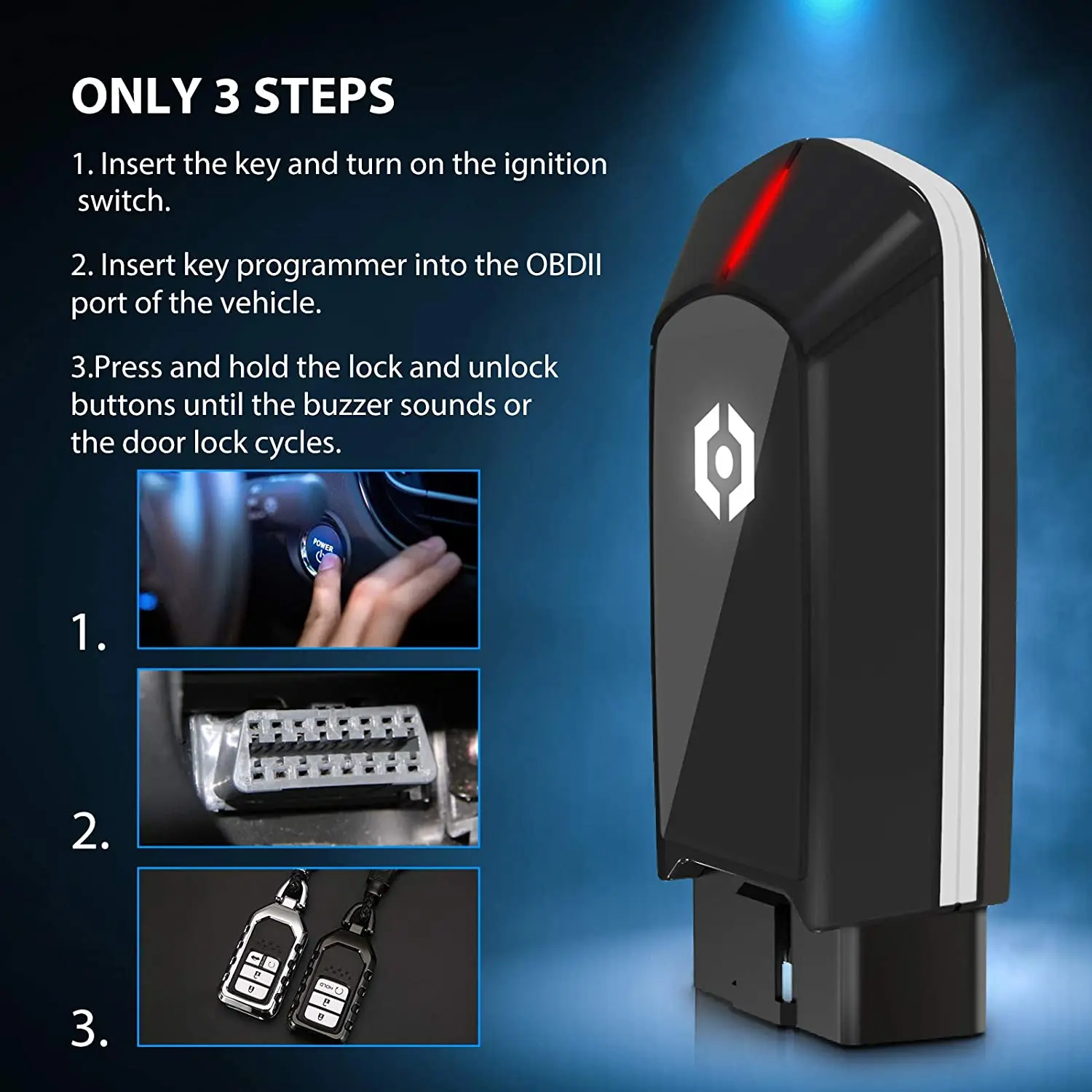 Брелок OBDII FasLink X для ключа GM программатор без дистанционный транспондер с