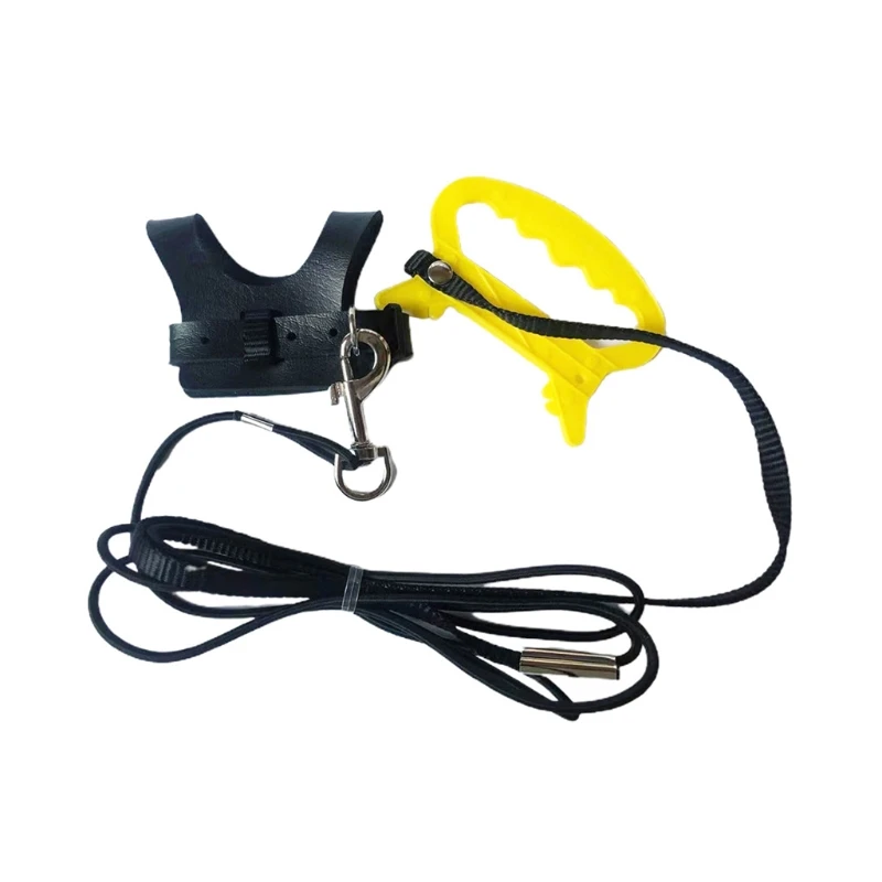 Анти-bite Летающий Band Pet Птица Попугай упряжь поводок OutdoorTraining с поясом в виде