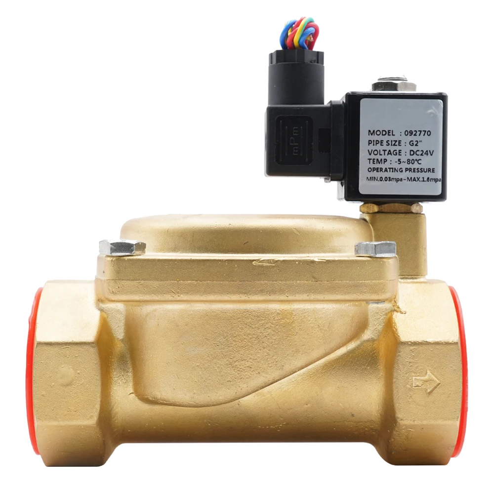 Пилотный диафрагменный электромагнитный клапан серии 0927 нормально замкнутый