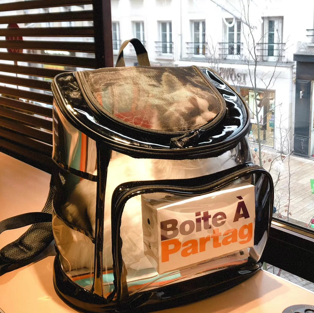 Clear Front Back Carrier For Dog Small Medium Animal Less 7kg Portable Pet Backpack Outdoor Transportation Bag Cat Comfort | Дом и сад