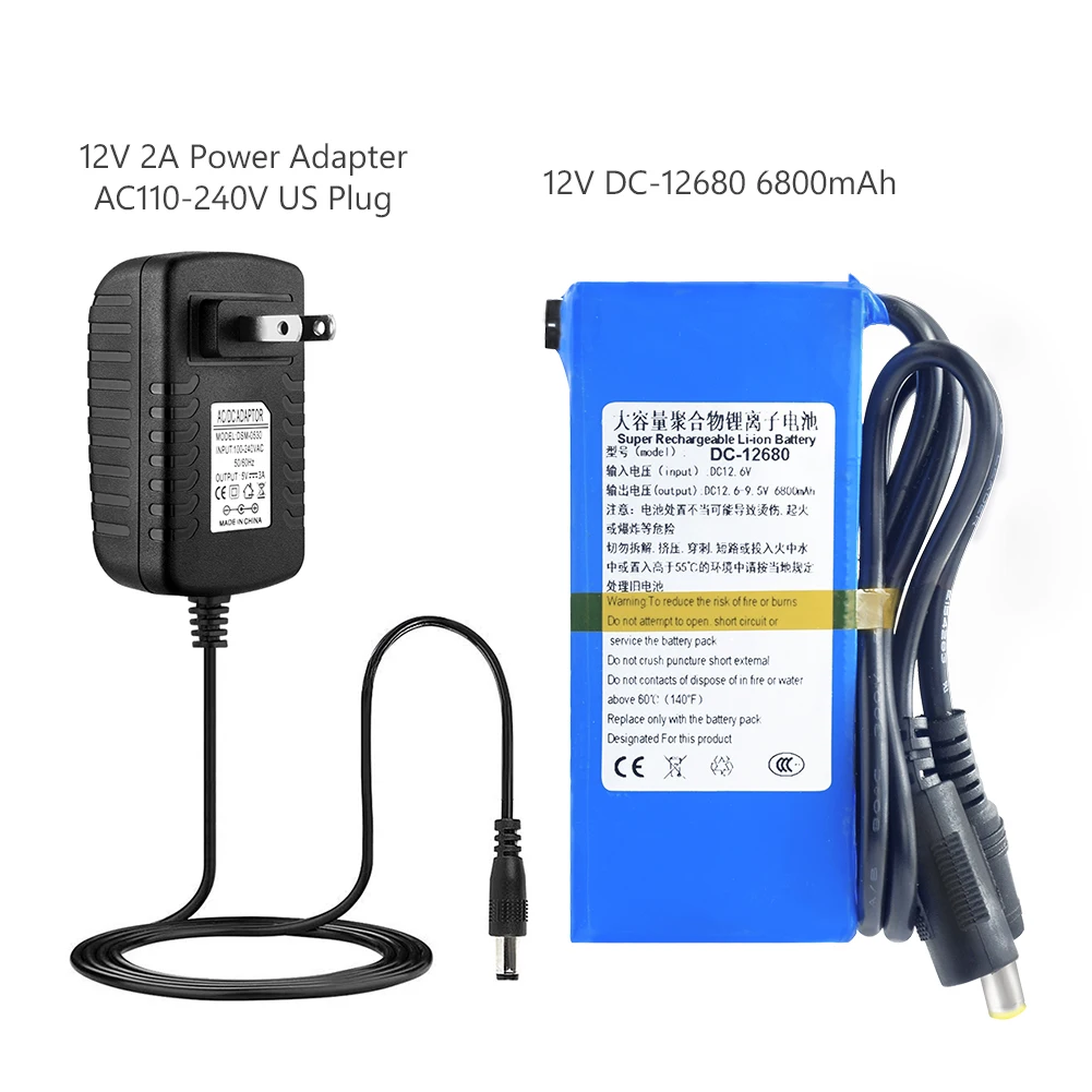 Новый высококачественный Обновленный супер перезаряжаемый портативный литий