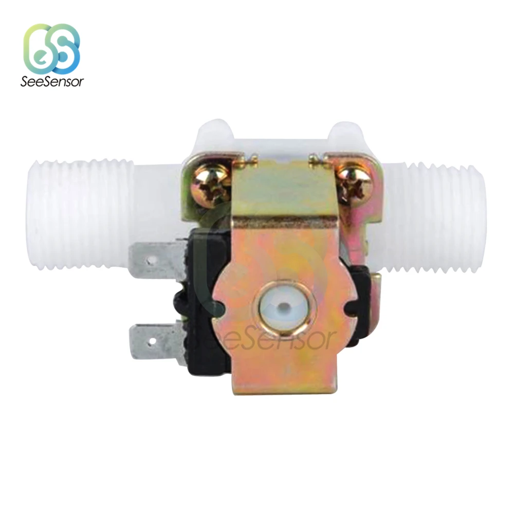 Пластиковый электромагнитный клапан 220 В 110 24 12 магнитный дозатор для стиральной