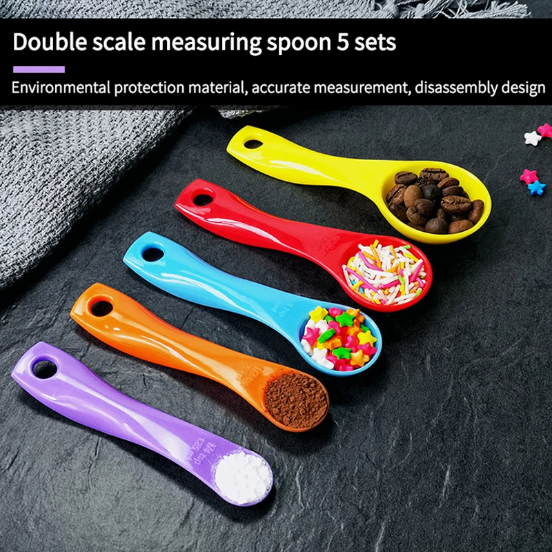 5 шт./набор мерные ложки для кофе|Мерные ложки| |