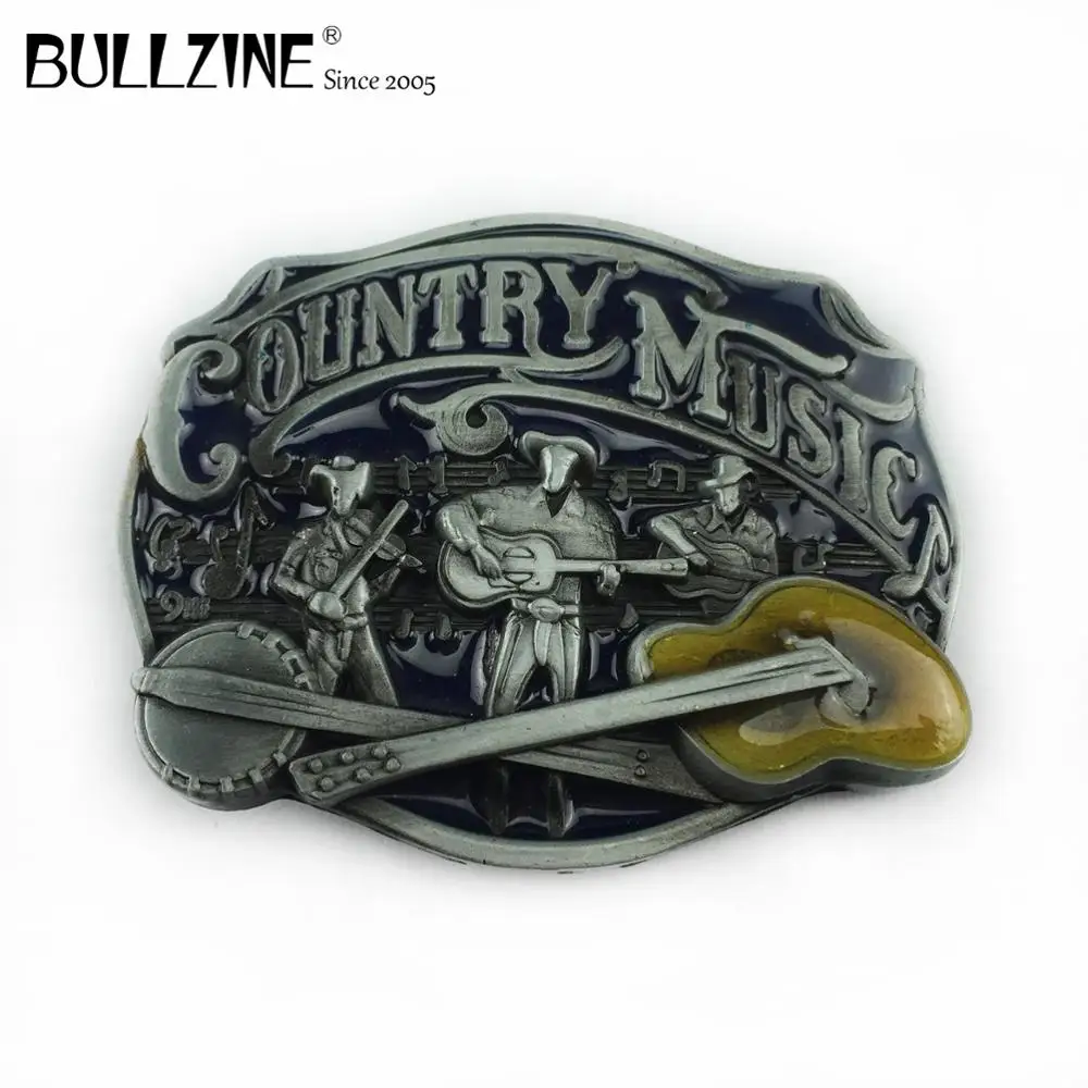 Bullzine Оптовая Продажа цинковый сплав кантри пряжка на ремешке магическое