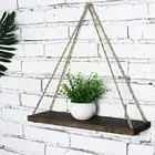 Настенная деревянная полка-органайзер, вешалка, стеллаж для хранения, подвесные полки для картины, подвесные рамки, украшения U2x4