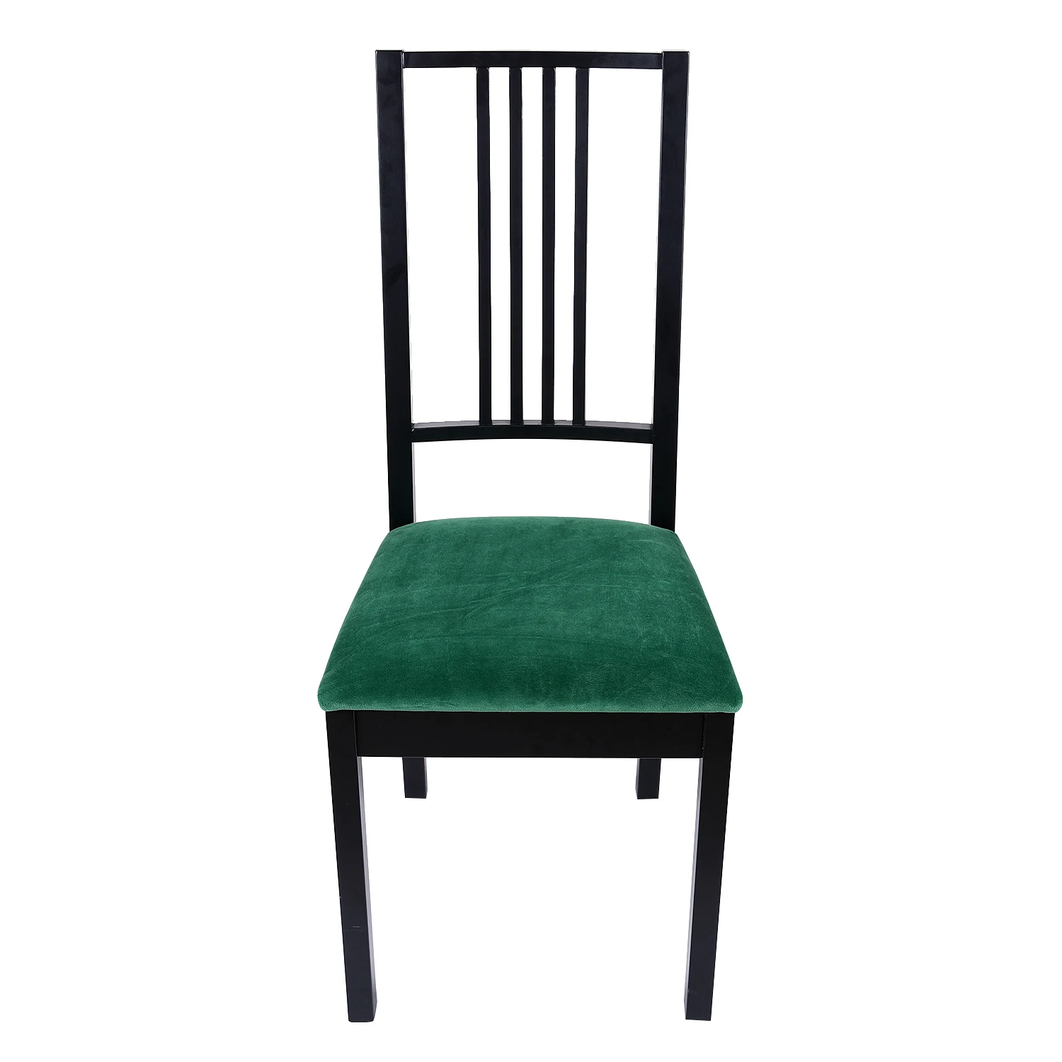 Однотонный эластичный Бархатный Чехол для офисного стула красный желтый синий