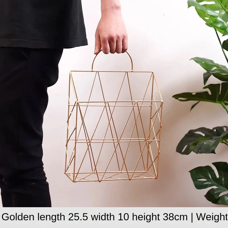 1 шт. металлическая корзина для хранения газет | Дом и сад