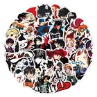 50 шт., наклейки-граффити для ноутбука, скейтборда, гитары, мотоцикла, холодильника, багажа