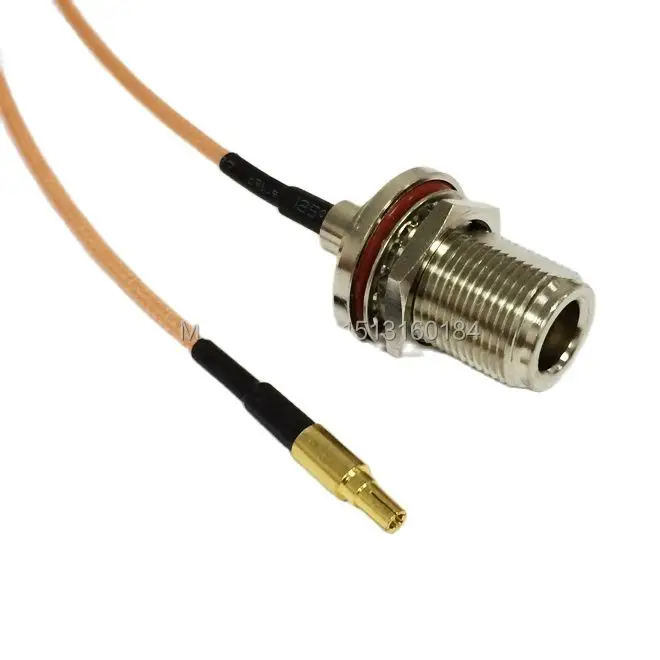 

New N Female Jack To CRC9 Male Plug Connector RG316 Coaxial Cable 15CM 6inch Modem Extension Cable Pigtail