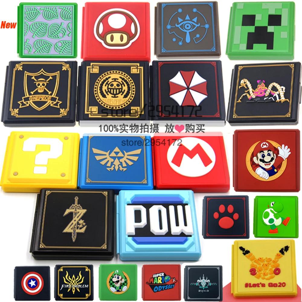 Чехол для хранения игровых карт NAND Switch NS защитный чехол Nintendo игровые аксессуары 14