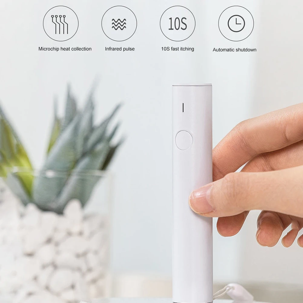 

Home Mini Itching Pen Mosquito Infrared Antipruritic Stick Bite Relieve Outdoor Camping Insect Adult USB Rechargeable Travel