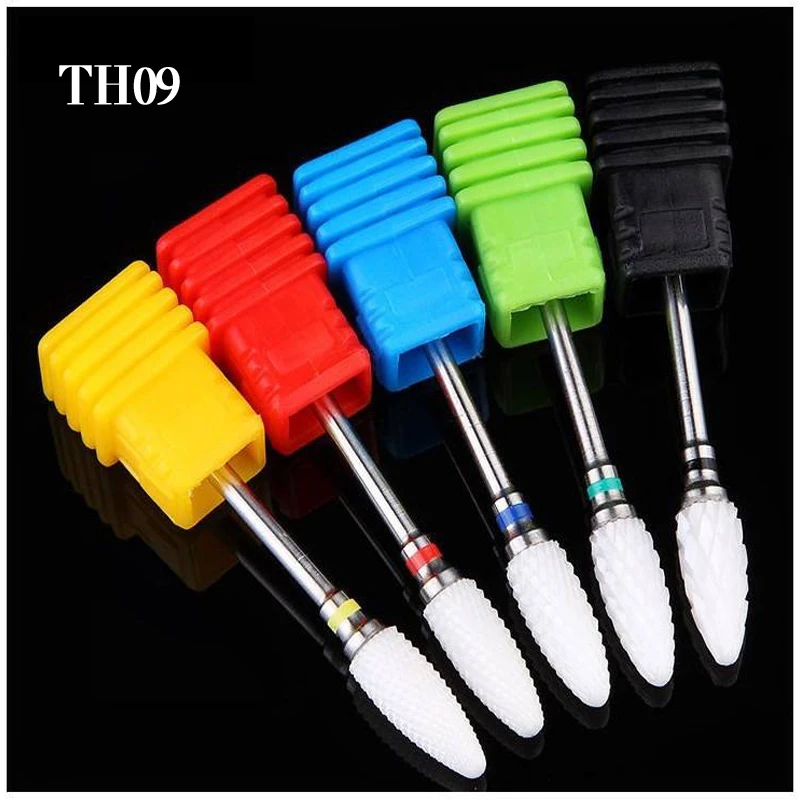 1 шт. керамический сверло для ногтей заусенцы маникюрные наконечники типа