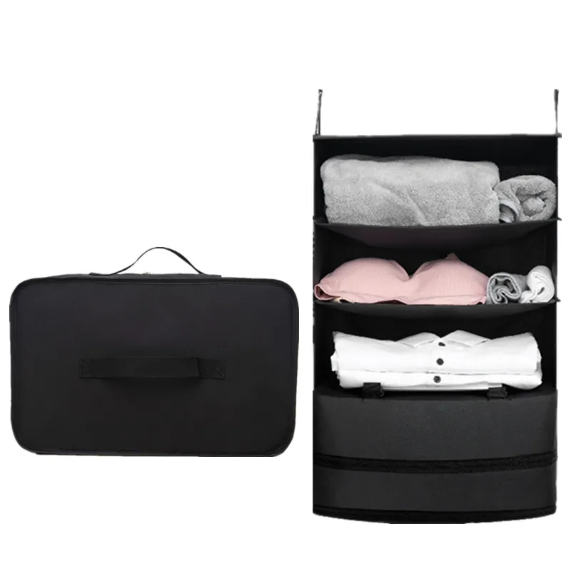 Многослойная упаковочная Дорожная сумка куб Складная прочная из ткани Оксфорд