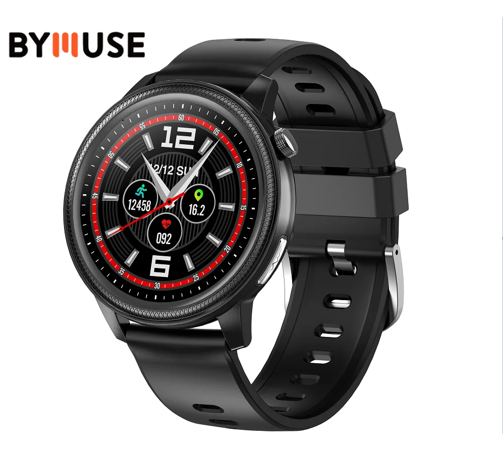 

Смарт-часы BYMUSE мужские, ЭКГ + PGG, Bluetooth, монитор кровяного давления, пульсометр, фитнес-трекер, Смарт-часы для xiaomi и IOS S31