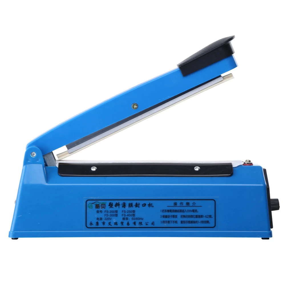 

Food Sealer Packaging Machine Sealing Machine Hand Pressure Manual Impulse Heat Sealer Bag Machine