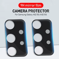 3D изогнутое зеркало заднего закаленное стекло защитный чехол для камеры для Samsung A52 A32 A72 4G 2021 объектив для samsung 32 g 5G 42 32A A12 чехлы