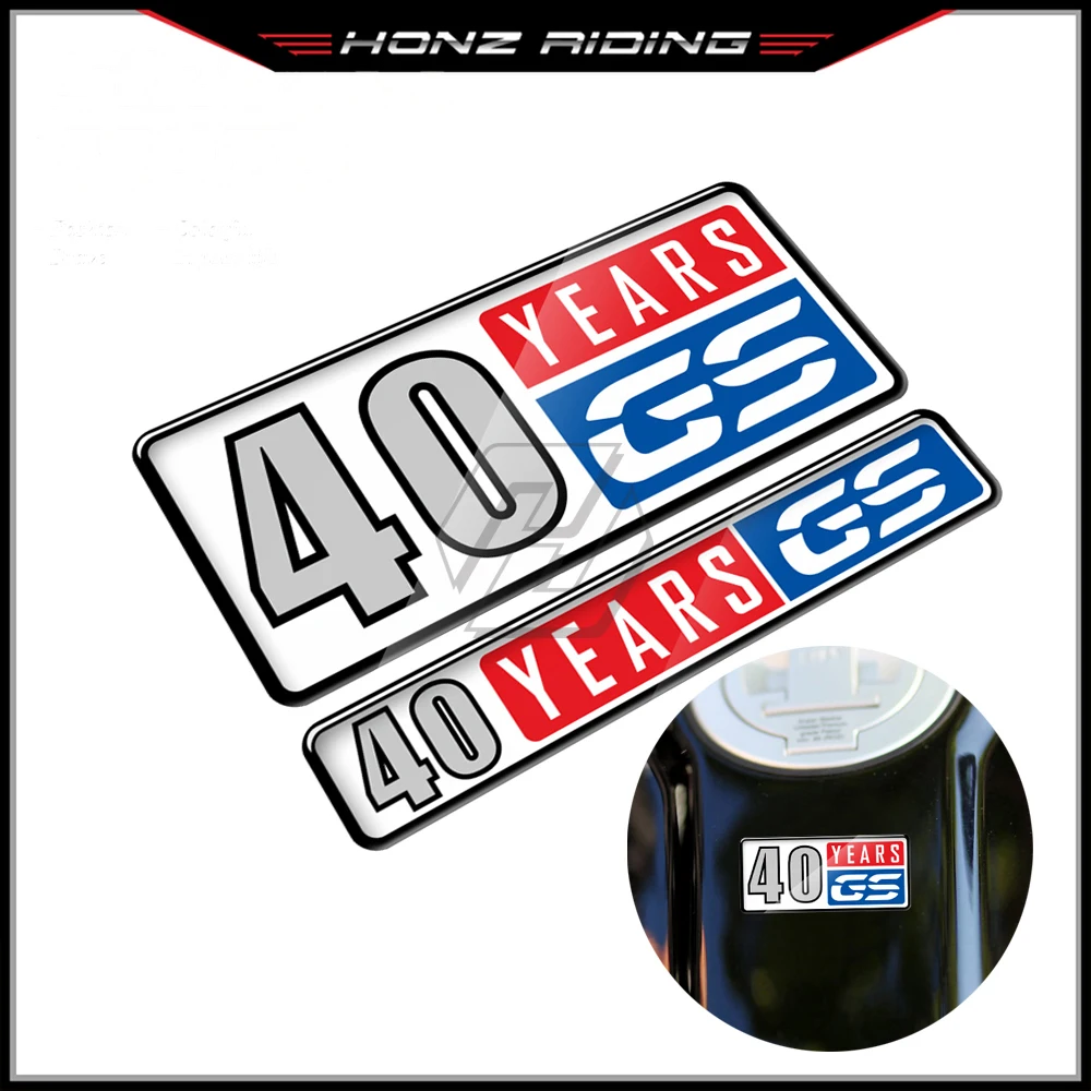 

For BMW Motorrad 40 Years GS Sticker R1200GS R1250GS F850GS F800GS 3D Motorcycle Decal