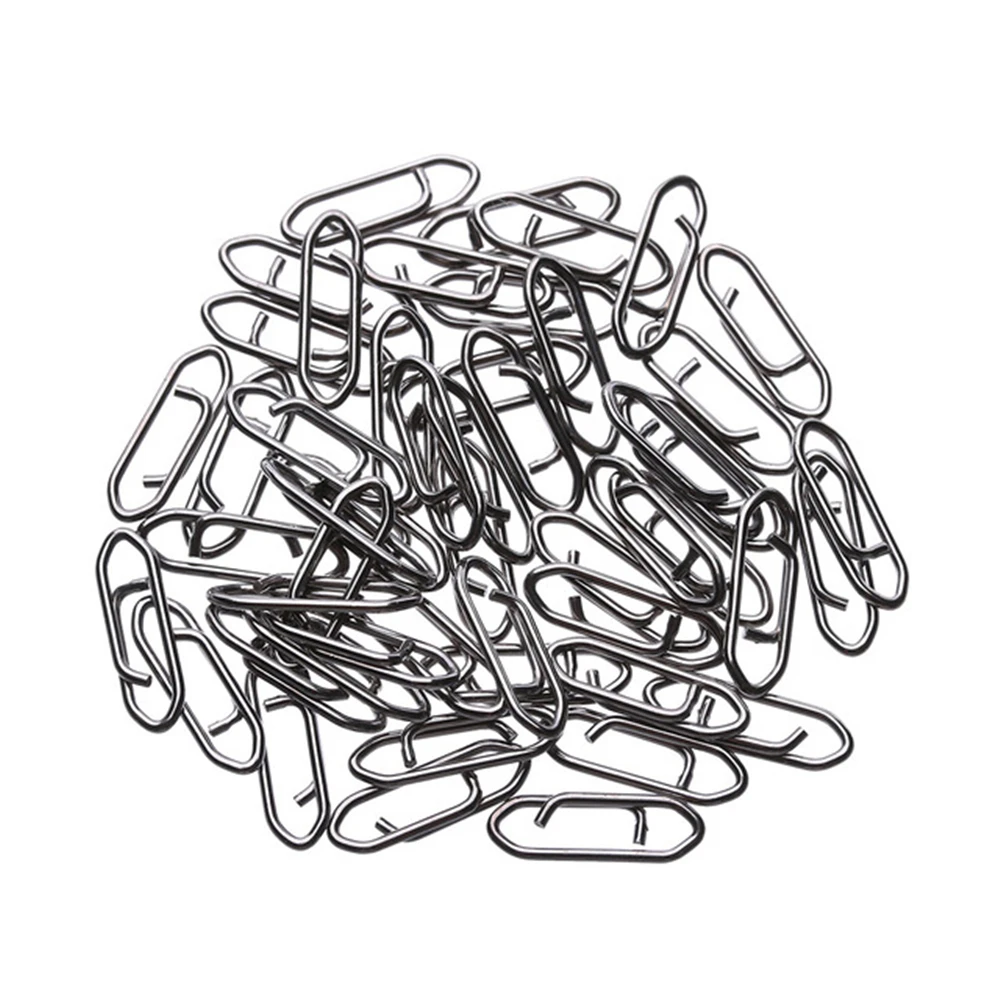 50 шт. Тактический рыболовов Мощность зажимы быстрой оснастка рыболовные