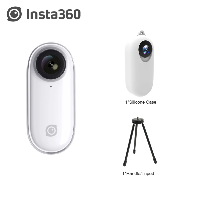 Insta360 GO новая Экшн-камера AI с автоматическим монтажом без рук Insta 360 Go самая маленькая стабилизированная камера для iPhone и Android - Цветной: set2