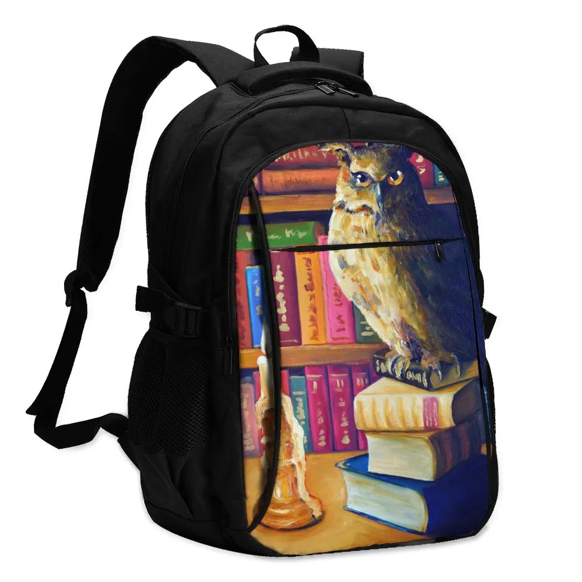 

Рюкзак для ноутбука, школьный ранец для старой библиотеки, с книгами и USB-зарядкой, деловая дорожная сумка, классический дизайн