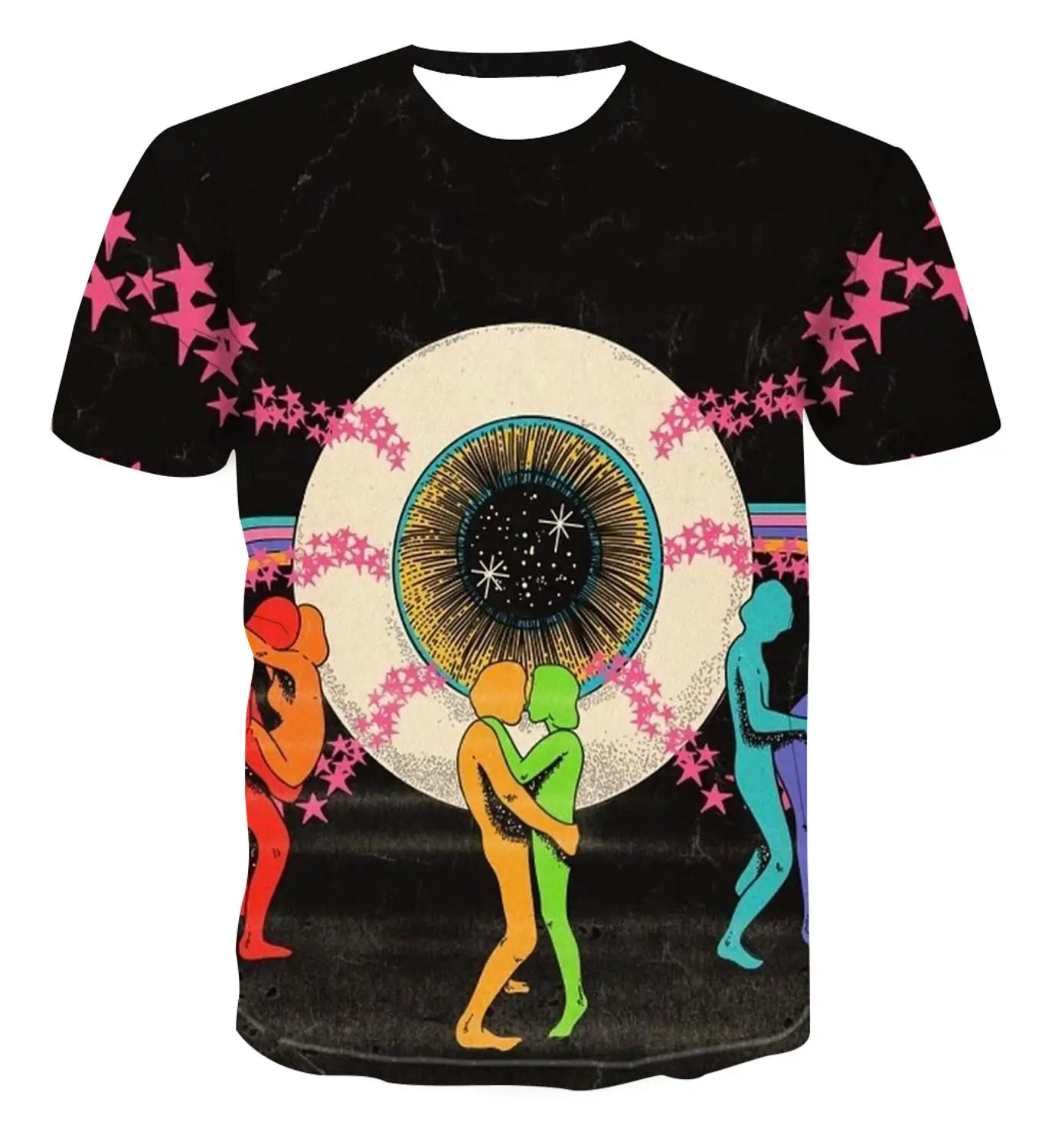 Мужская летняя футболка с коротким рукавом и 3D принтом|Мужские футболки| |