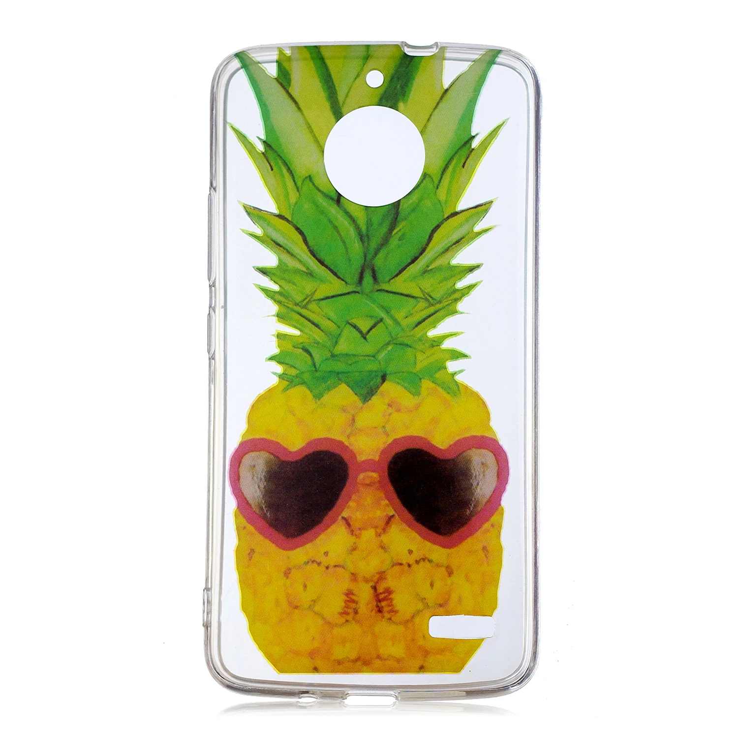 Мягкий ТПУ силиконовый чехол с бантом для Motorola Moto E4 Версия ЕС задняя крышка