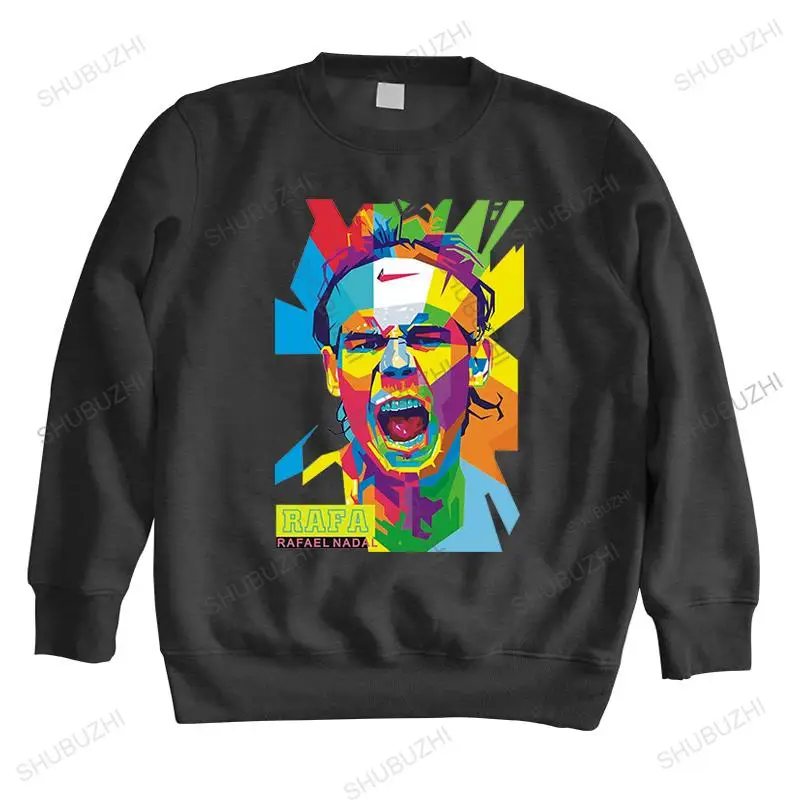 

Горячая Распродажа, мужские осенние толстовки, толстовка с круглым вырезом, толстовка с испанским игроком Рафаэль Надаль Рафа, Мужская толс...
