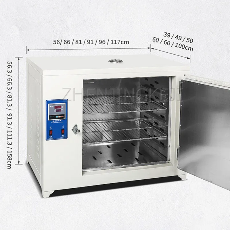 High Temperature Drying Box 220V／1000W Oven Industry Stainless Steel Constant Laboratory Test Dryer Equipment | Инструменты