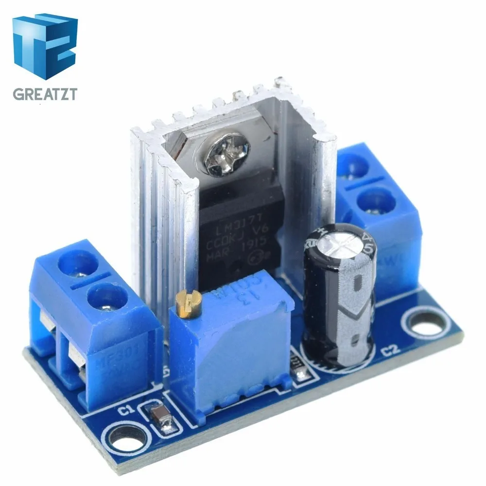 LM317 DC-DC понижающий преобразователь модуль линейной платы LM317 регулируемый регулятор напряжения источник питания
