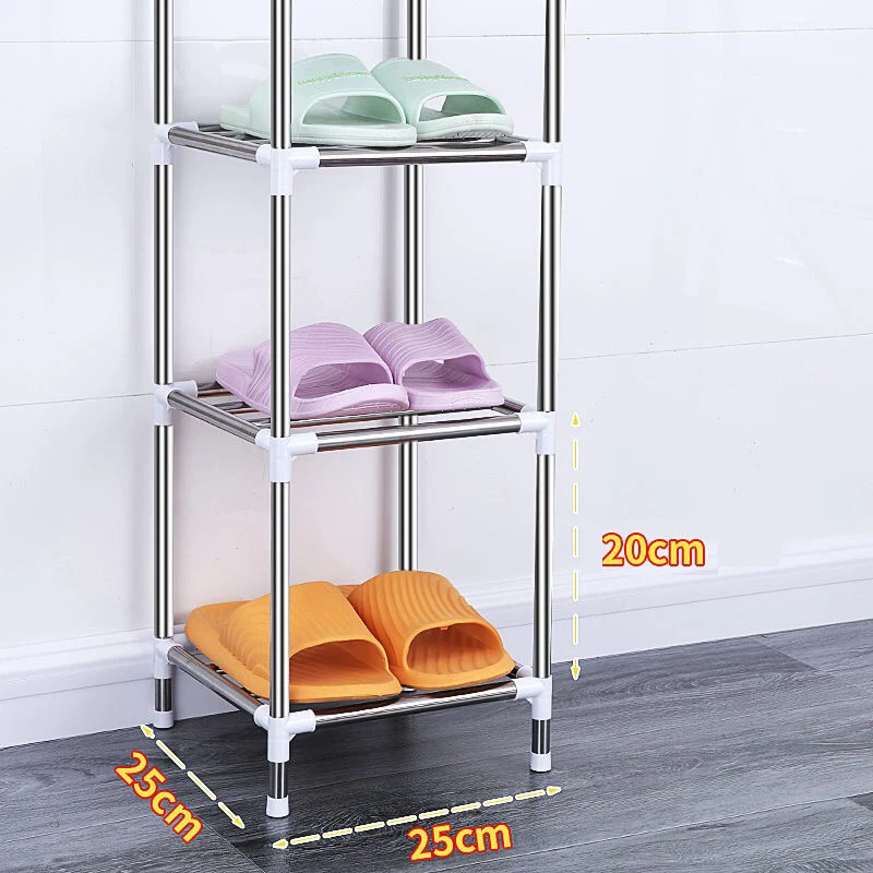 Обувные шкафы многослойная простая полка для обуви простой в установке