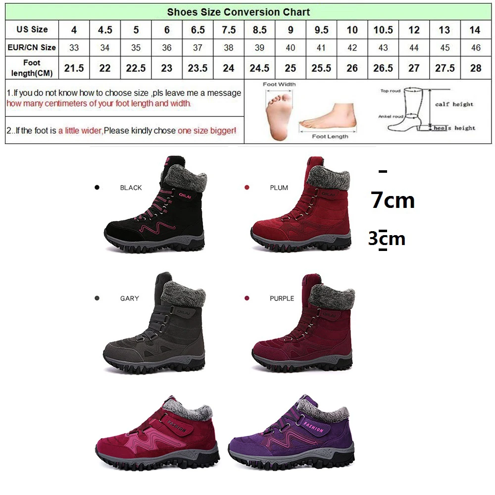 DRFARGO/женские ботинки женские теплые на меху уличные Водонепроницаемые зимние