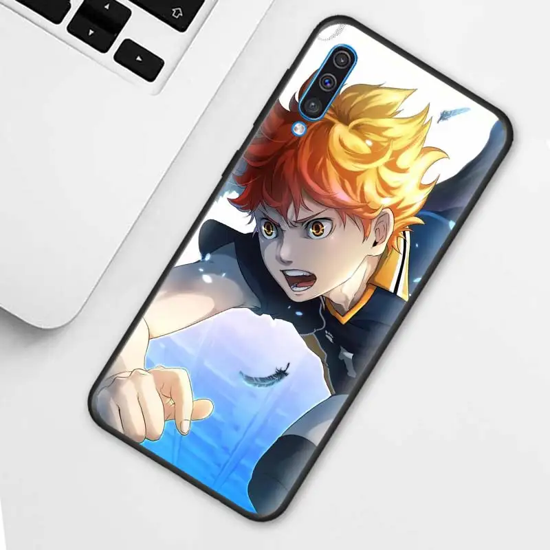 

Anime Haikyuu Volleyball Case for Samsung Galaxy A70 A50 A90 5G A40 A30 A20 A70s A10 s A20e A10e Black Silicone Phone Covers
