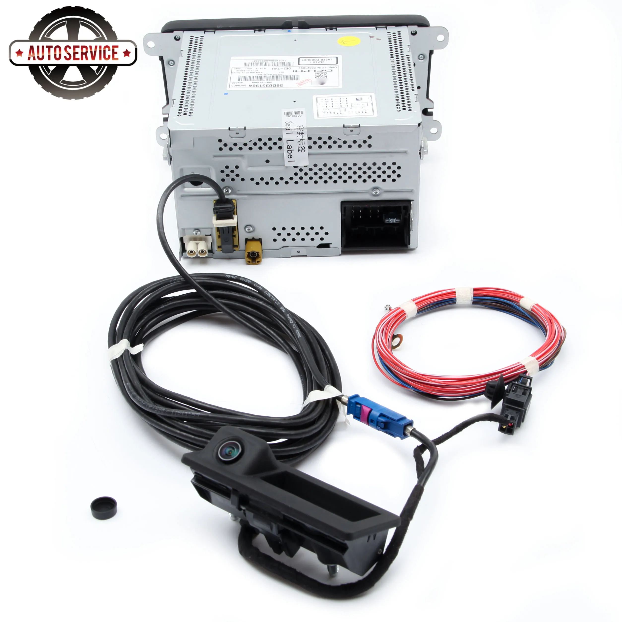 OEM 56D827566A автомобильный Радио CD плеер Поддержка камеры заднего вида Bluetooth для VW Jetta