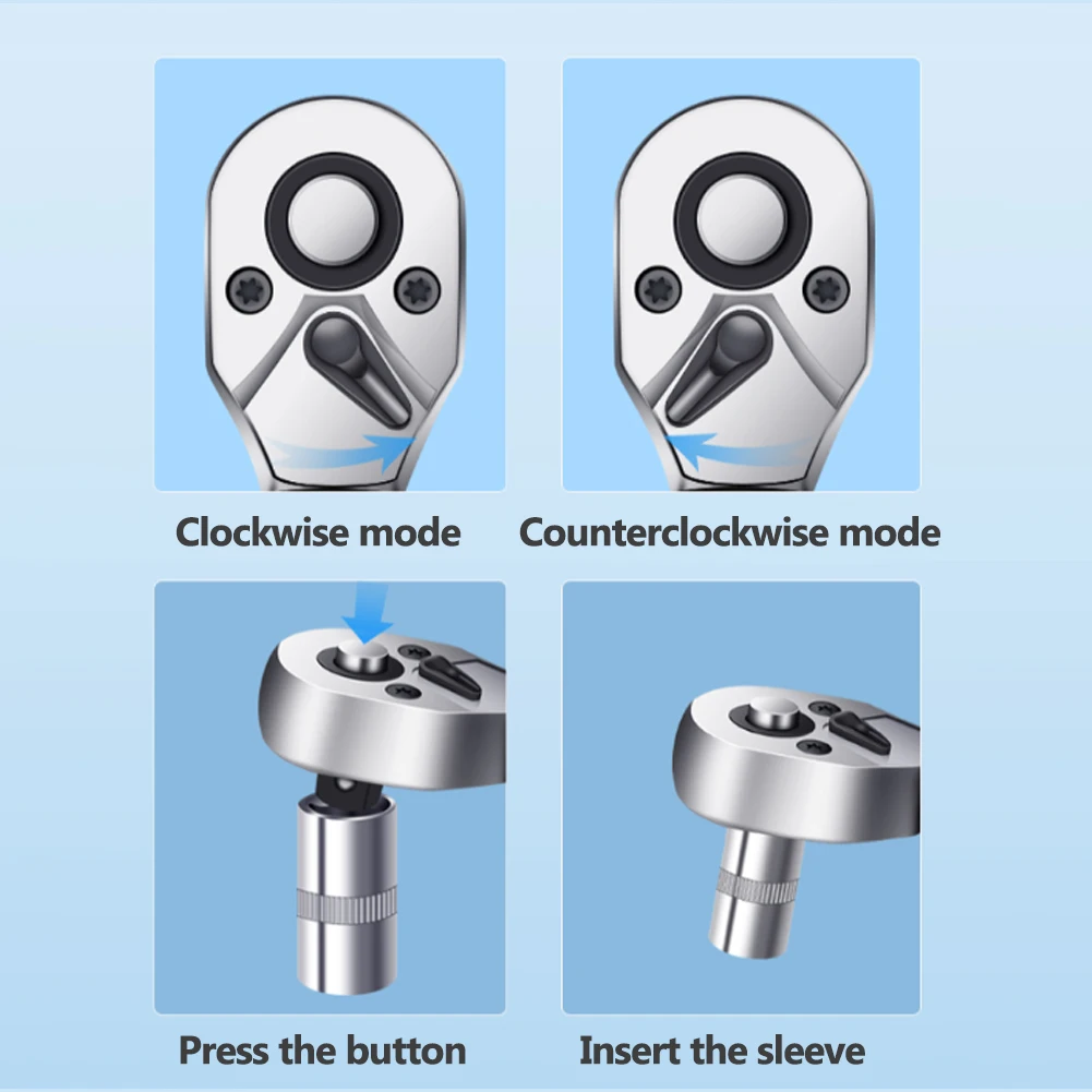 

1/2inch 5.0~100N.m Portable Mini Digital Torque Wrench Electronic Torque Wrench Bicycle Repairing Tools Utility Hand Tools