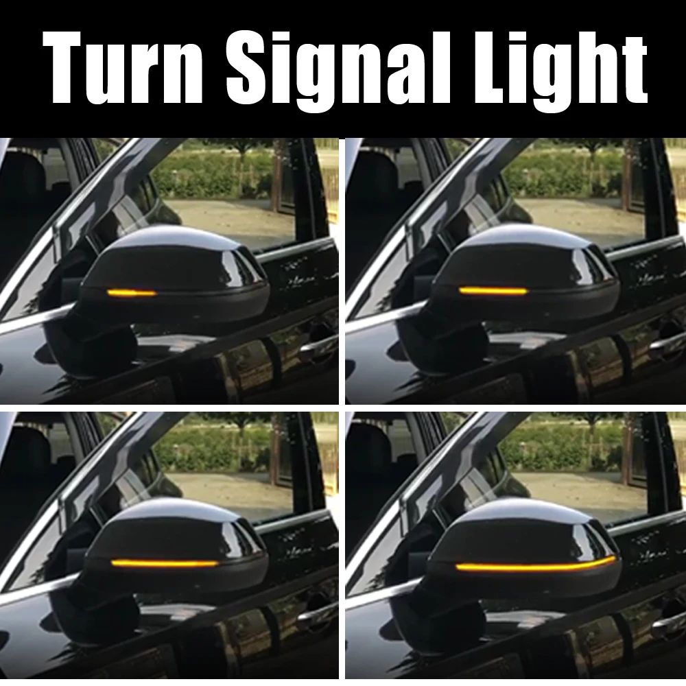 

Flowing Turn Signal Light LED Rearview Mirror Dynamic Indicator Blinker Repeater Light For Audi Q5 FY 2018 2019 Q7 4M 2016-2018