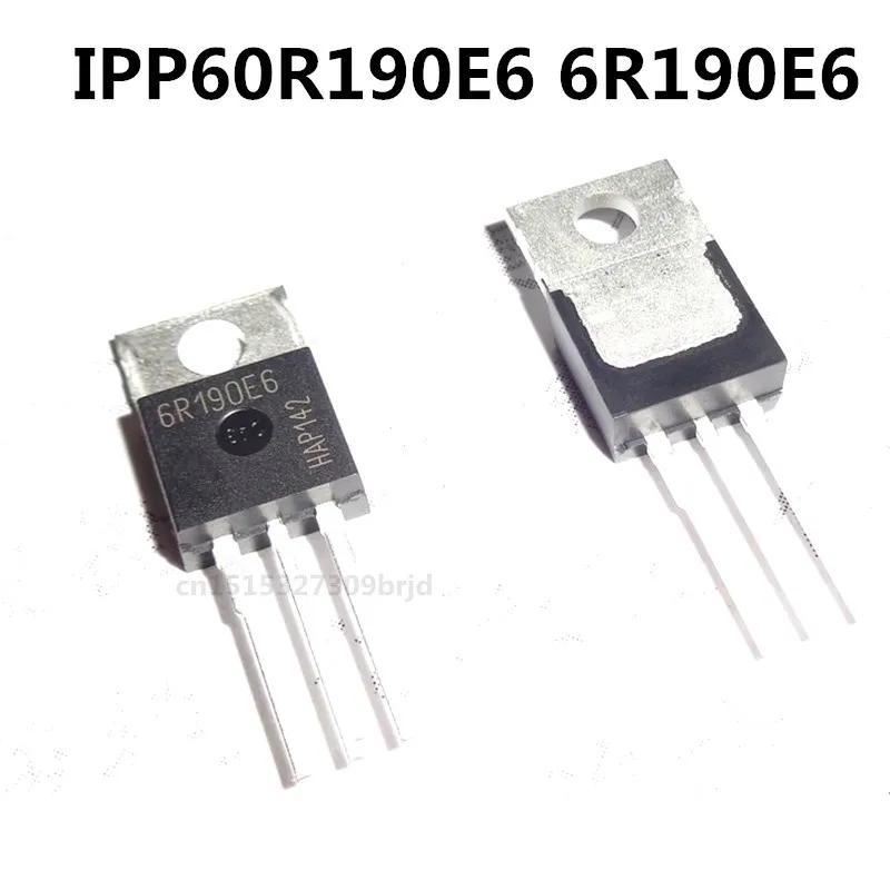 

Оригинальный Новый 5 шт./IPP60R190E6 6R190E6 TO-220