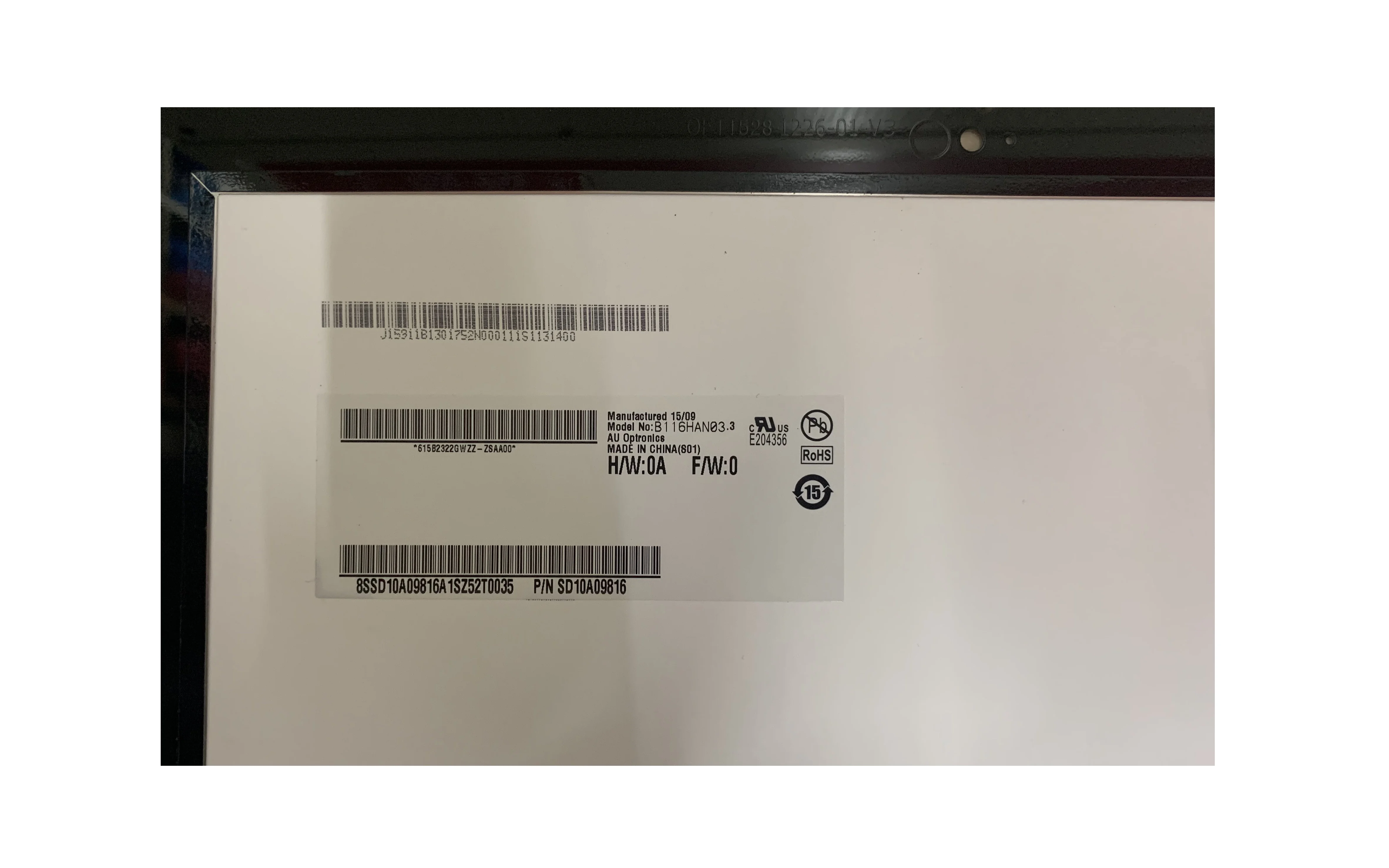 LD116WF1-SPN2 B116HAN03.3 for Lenovo Thinkpad Helix 2 Touch Digitizer Screen Assembly 11.6 LCD Panel FHD 1920*1080 IPS eDP 30pin |