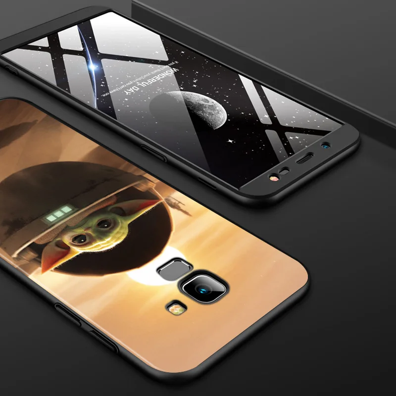 

Cute Alien Baby For Samsung Galaxy J8 J7 Duo J6 J5 Prime J4 Plus J3 J2 Core Black Phone Case