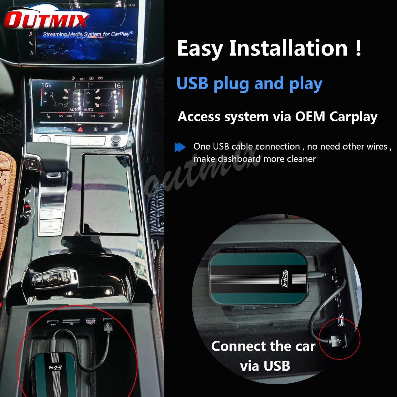 저렴한 자동차 무선 비디오 플레이어 뷰익 리갈 2018 2019 2020 안드로이드 Carplay 아이 박스 4 + 32G 아이폰 캐스트 미러링 애플 TV GPS 박스