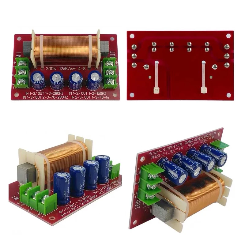 1 шт. способ 300 Вт сабвуфер бас Частотный разделитель домашний кинотеатр