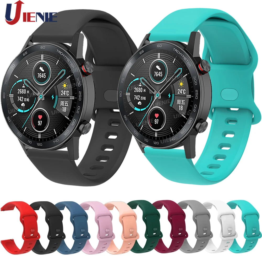 

For GT2 Strap Silicone Watchband for Huawei Watch GT 2 GT 46mm /2e /HONOR Magic 2 46mm Band Sport Bracelet 22MM Wristband Correa