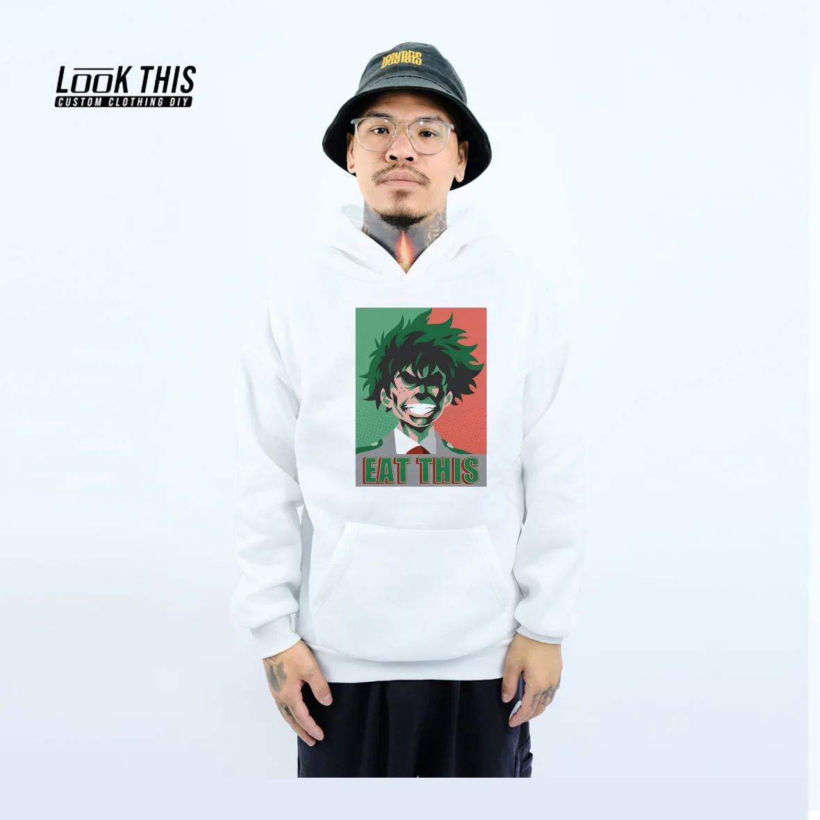 

My Hero Academia Anime Sweatshirt Print Mens Harajuku Fleece Hoodie Autumn 2021 Boy Loose Casual Long Sleeve Oversized Hoodie