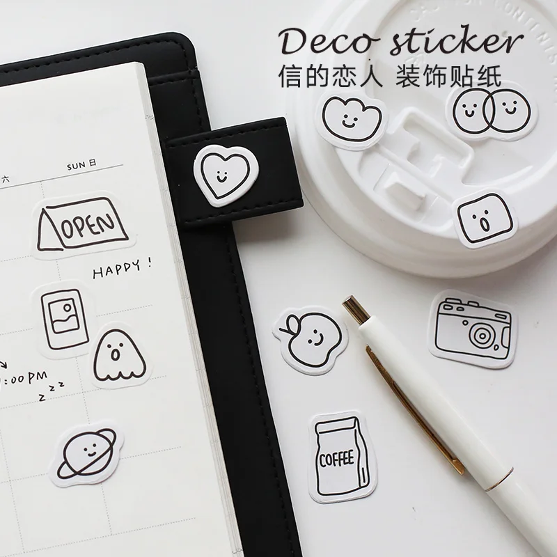 Notes on life 45 шт./DIY креативная личность наклейки Adhes альбом дневник календарь