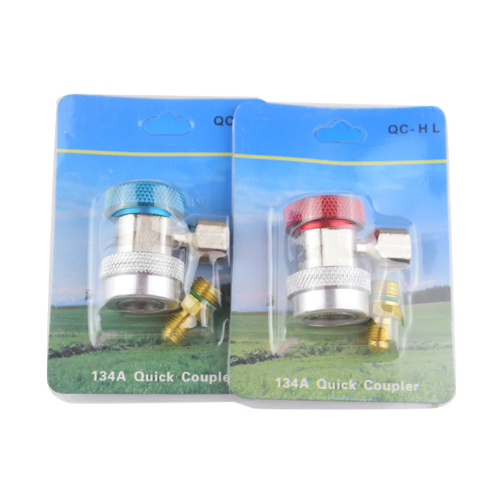 Адаптер R134A для автомобильного кондиционера быстроразъемный штуцер шланга