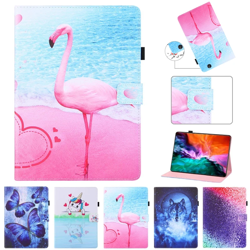 

Tablet Cover For Huawei MediaPad T3 7 Case 3G Version Cute Flamingo Unicorn Painted Cover For Huawei Mediapad T3 7 Case BG2-U01