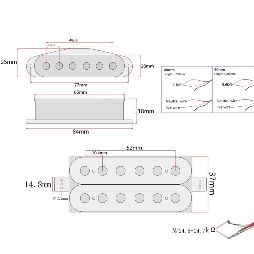 

SSH Prewired Loaded Pickguard Set Alnico V Humbucker Pickups Maple Wood Pickguard Back Plate Scratch Plate Protector Back Cover