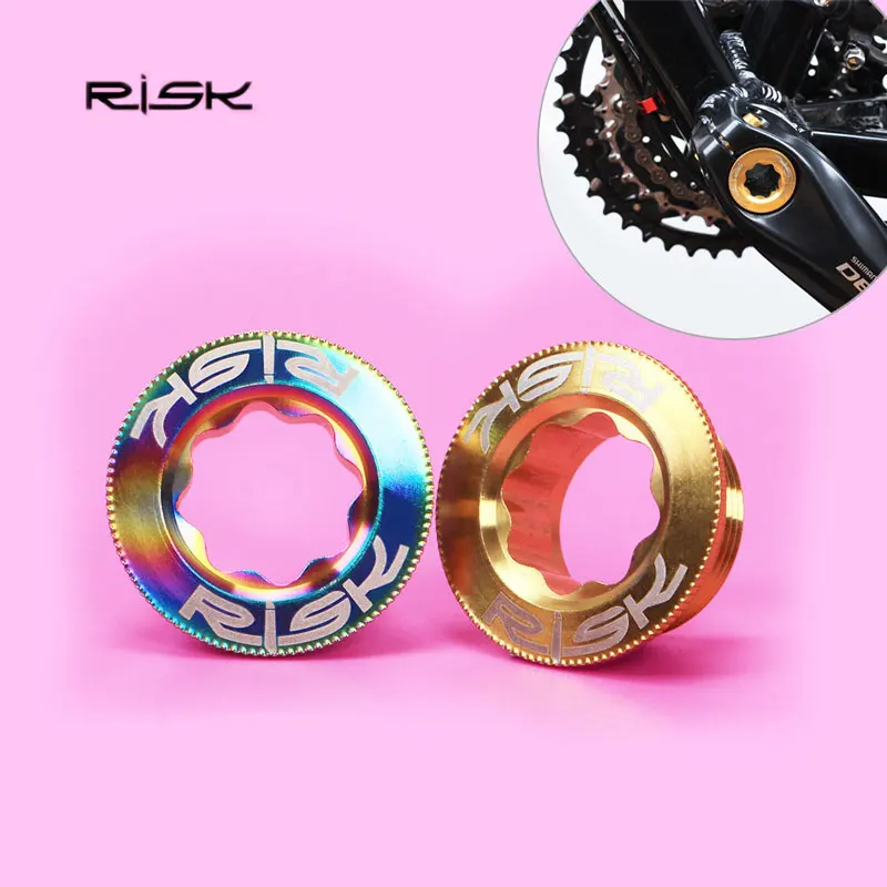 RISK 1 шт. M20 * 8 мм велосипедные болты TC4 титановый сплав горный велосипед Нижний