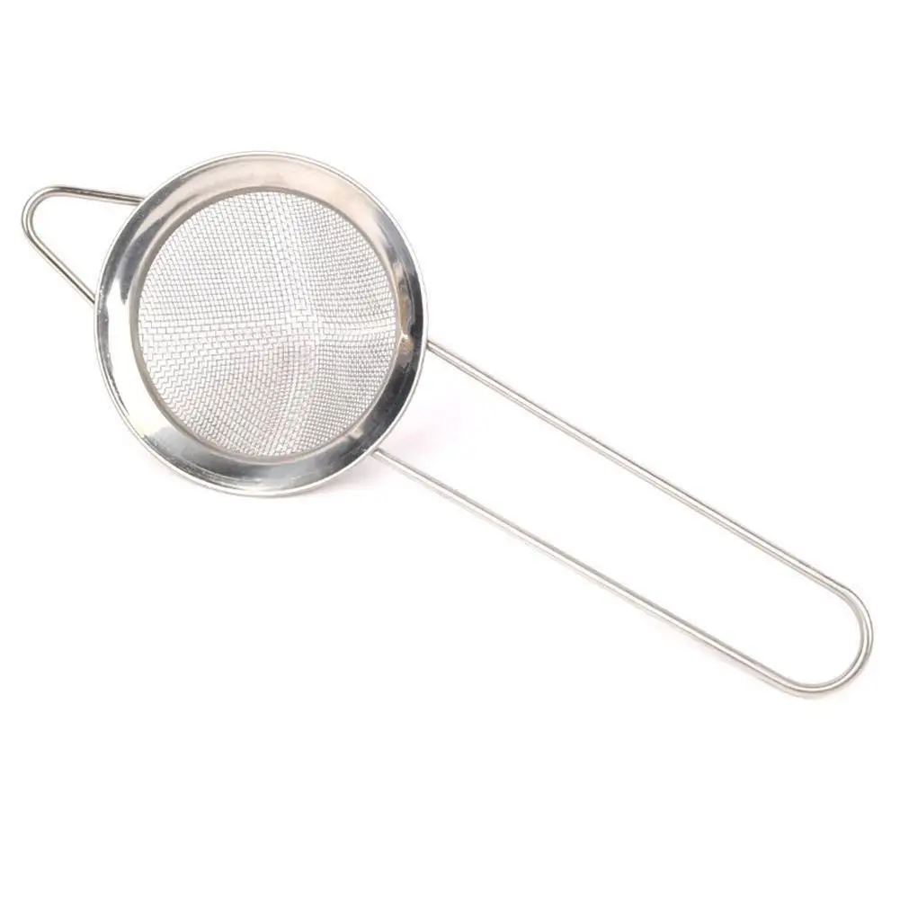 

To Oil Across The Mesh Sieve Oil Scoop Kitchen Filter Filter Scoop Small Steel Spoon Superfine Spill Oil 304 Colander L6P5