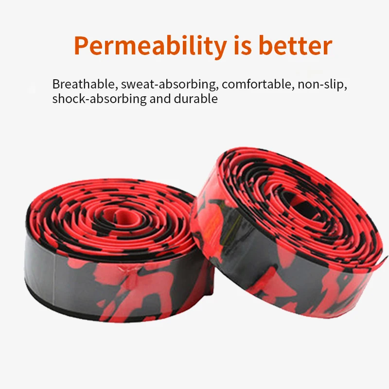 

2 Pcs Handlebar Belt Anti-Skid Sweatproof Washable Outdoor Cycling MTB Road Foldable Cycling Bike Handlebar Anti-Slip Straps