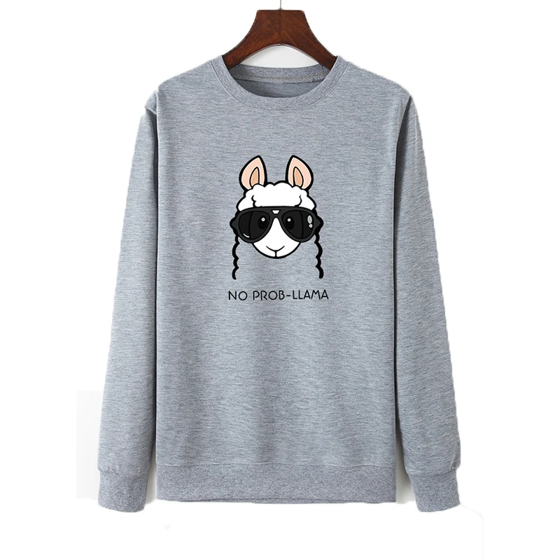 Повседневная Хлопковая женская футболка с мультяшным принтом размера плюс, милые топы с круглым вырезом и длинными рукавами, уличная Футболка Harajuku, осенняя футболка